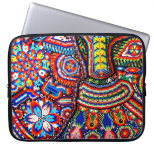Oaxaca Mexico Mexican Tribal Art Boho Travel Laptop Sleeve
