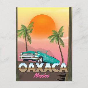 Oaxaca Mexico reisposter Briefkaart