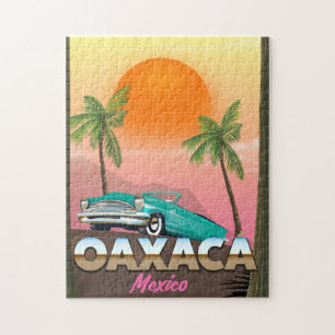 Oaxaca Mexico reisposter Legpuzzel