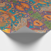 Oaxaca Mexico Tribal Maya Radiant Cadeaupapier (Hoek)