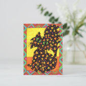 Oaxacan Cat Briefkaart (Staand voorkant)