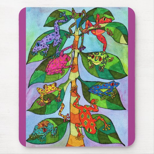 Oaxacan Kikkikkerboom van leven Muismat (Voorkant)