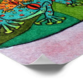 Oaxacan Kikkikkerboom van leven Poster (Hoek)