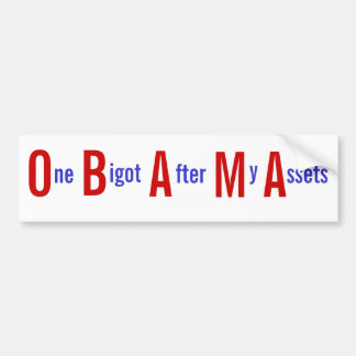 OB.A.M.A. Waarheid - Bumpersticker