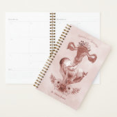 Ob/Gyn Midwoman Florale Enfance Cervix Ovaires (Devant avec enveloppe)