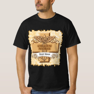 Ob Gyn Nurse cross Caduceus T-shirt