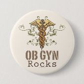 OB GYN Rocks Button (Voorkant)