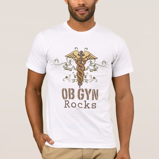 OB GYN Rocks T-shirt (Voorkant)