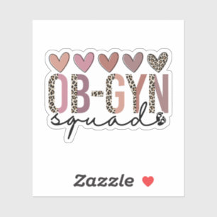 OB GYN Squad Sticker