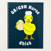 OB/GYN Verpleegster Chick Planner (Voorkant)