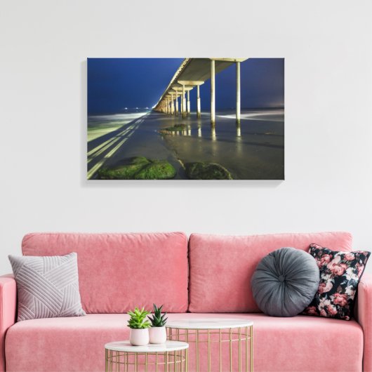 OB-nachten Canvas Afdruk (Insitu (Woonkamer))