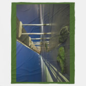 OB-pier Fleece Deken (Voorkant)