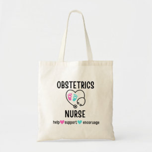 OB ZenuwGift Obstetrics Nurse Obstetrical Nurse Tote Bag