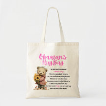 Obaasan knuffeltas (enkelvoud)