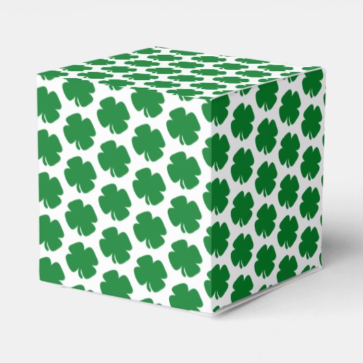 O'Baby St Patrick's Day Baby shower Bedankdoosjes (Achterkant)