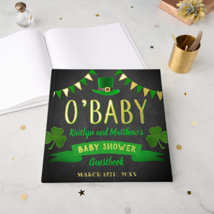 O'Baby St. Patrick's Day Baby shower Real Gastenboek