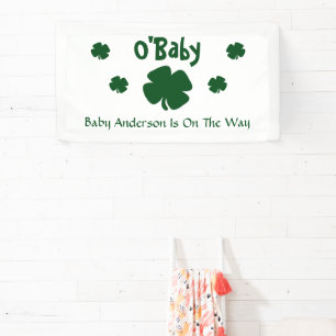 O'Baby St Patrick's Day Baby shower Spandoek