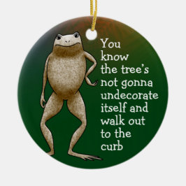 Obadiah Toad Tree Keramisch Ornament