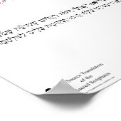 Obadja 1:1 Poster (Hoek)