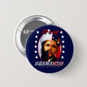 Obam-a-Nation (SQ) Ronde Button 5,7 Cm (Voorkant /achterkant)