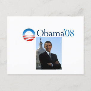 Obama'08 briefkaart