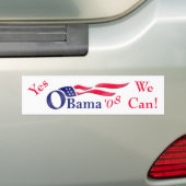 Obama'08 Bumpersticker (Op auto)