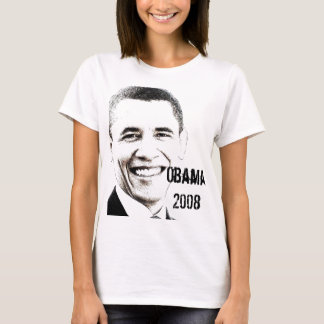 Obama'08 met Website T-shirt