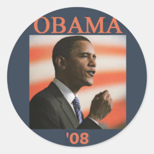 Obama'08 Sticker