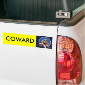 obama1, COWARD Bumpersticker (Op Truck)