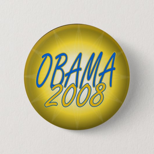 Obama2008 Ronde Button 5,7 Cm (Voorkant)