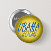 Obama2008 Ronde Button 5,7 Cm (Voorkant /achterkant)