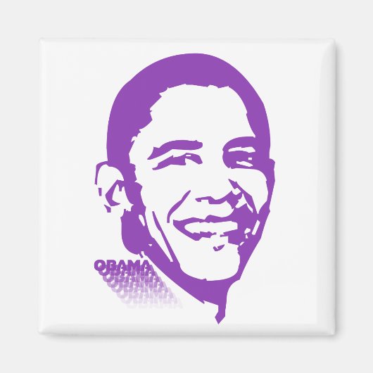 Obama 001 magneet (Voorkant)