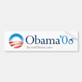 Obama 08 Bumpersticker (Voorkant)