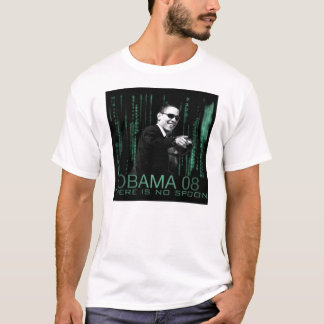 Obama 08: Er is geen spon T-shirt