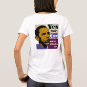 Obama '08 "Oui !" T-shirt (Dos)