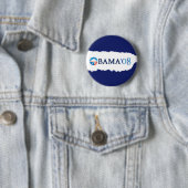 Obama '08 ronde button 5,7 cm (In situ)