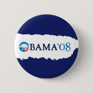 Obama '08 ronde button 5,7 cm