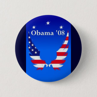 Obama '08 ronde button 5,7 cm