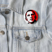 Obama 08 ronde button 5,7 cm (In situ)