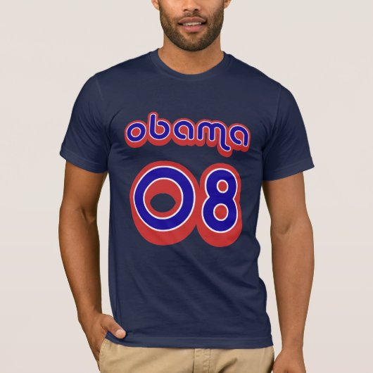 Obama 08 t-shirt (Voorkant)