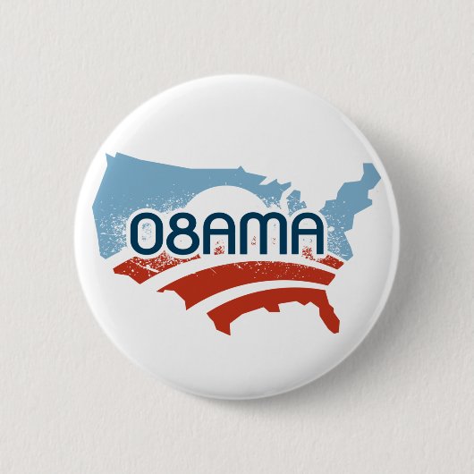 Obama 08AMA Button (Voorkant)