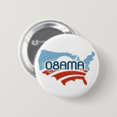 Obama 08AMA Button (Voorkant /achterkant)