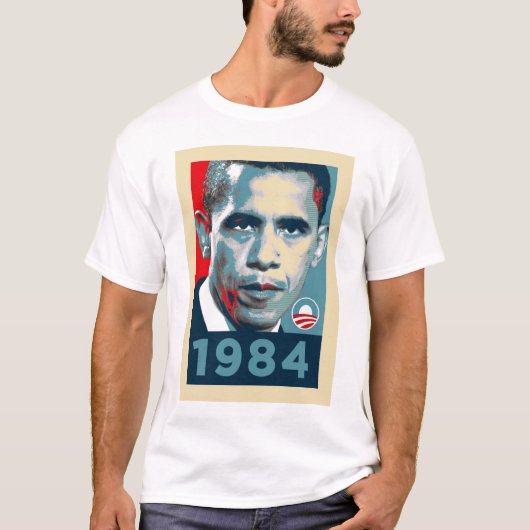 Obama 1984 t-shirt (Voorkant)