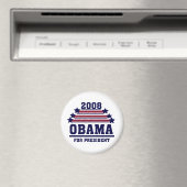 OBAMA 2008 Magnet Magneet (Insitu (Vaatwasser))