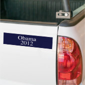 OBAMA 2012 - BUMPERSTICKER (Op Truck)