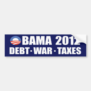 Obama 2012 bumpersticker