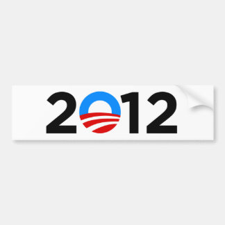 Obama 2012 bumpersticker