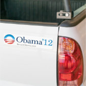 Obama 2012 bumpersticker (Op Truck)