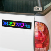 OBAMA 2012 bumpersticker (Op Truck)
