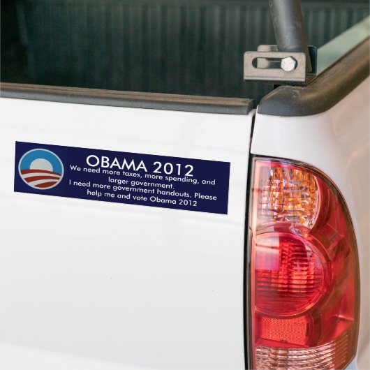 Obama 2012 bumpersticker (Op Truck)